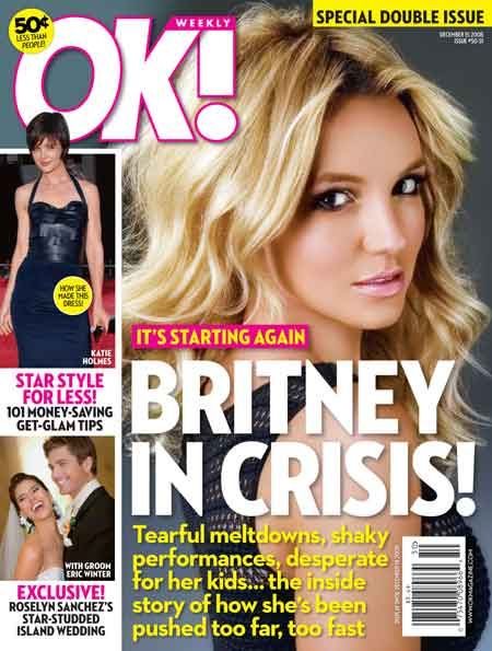Britney Spears 2007 Magazine - Kim Kardashian Phenomenal Star